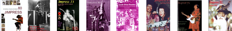 Jimi Hendrix Books published by Jimpress